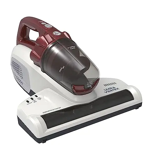 Hoover Ultra Vortex Milbensauger mit UV-Licht – Effektiver Polsterreiniger gegen Allergene und Staubmilben