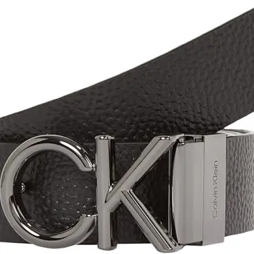 Calvin Klein Herren Ledergürtel, Braun, 105 cm