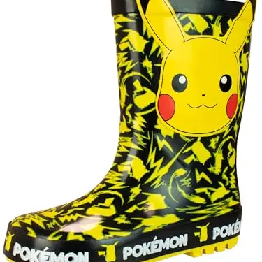 Pokemon Kinder Gummistiefel Pikachu Gelb 28