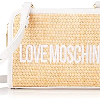 Love Moschino Damen Schultertasche JC4319PP0GKN110A, Weiß