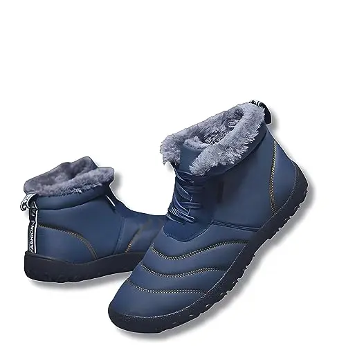 Outdoor Winter Pro 2.0 - Wasserfeste Barfußschuhe für Damen und Herren, unisex Traillaufschuhe