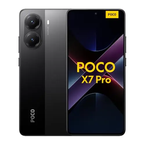 XIAOMI Poco X7 Pro Smartphone, 12GB RAM, 512GB, Schwarz, 50MP Kamera, 6000mAh Akku, IP68