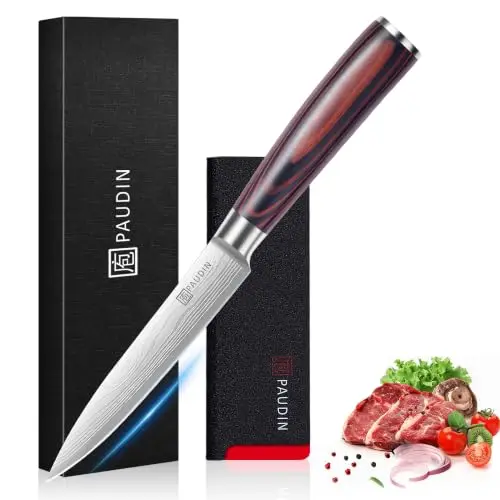 PAUDIN Kochmesser 13 cm aus rostfreiem Edelstahl
