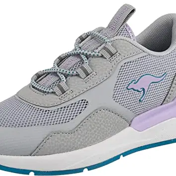 KangaROOS Unisex Kinder Sneaker Kd-Road Vapor Grey Lavender, Größe 35