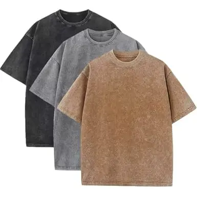 LuminBlaze Oversized T-Shirt für Herren, bequemes Basic Baumwollshirt, Unisex Sommer Top für Alltag, Arbeit & Fitness