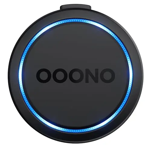 OOONO Co-Driver NO2 [2025] - Auto-Warner für Tempo-Kontrollen und Gefahrenstellen - Wiederaufladbar, mit LED-Anzeige