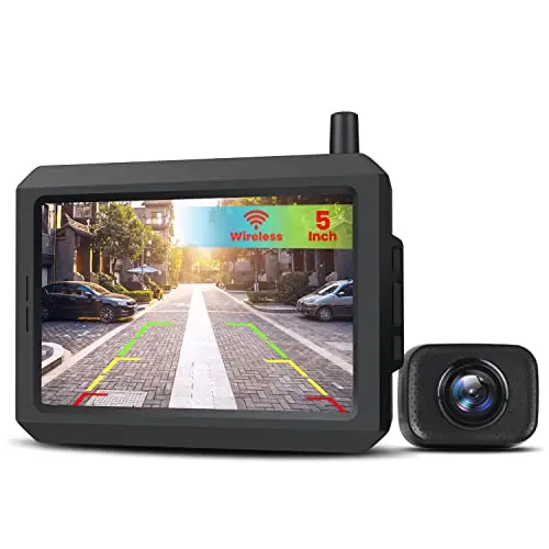 AUTO-VOX W7 5" LCD Kabellose Rückfahrkamera mit Nachtsicht