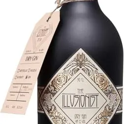The Illusionist Dry Gin - Farbwechsel Gin mit 16 Premium Botanicals - 500ml