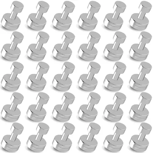 30 starke Magnete für Tafel, Kühlschrank, Büro und Schule
