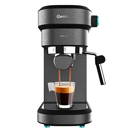 Cecotec Cafelizzia 890 Espressomaschine - 1350 W, 20 Bar, für Espresso und Cappuccino, 1,2 L
