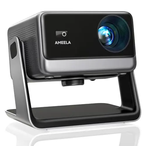 AMEELA 30000 Lumen 1080P Beamer mit WiFi, Bluetooth, Autofokus & Dolby Audio