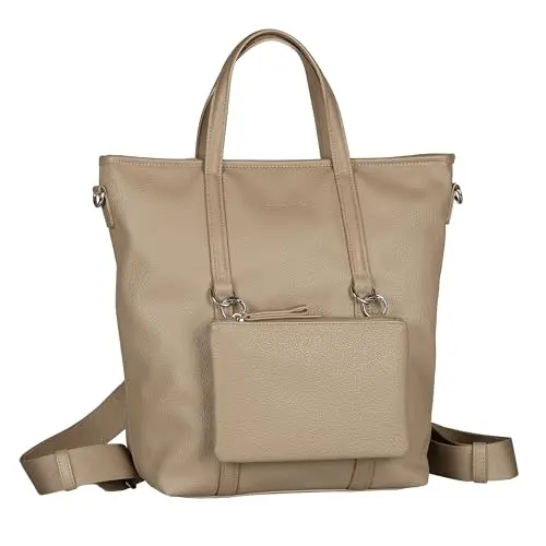 TOM TAILOR Jamila Damen-Rucksack, Beige