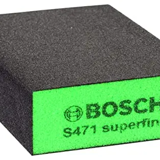 Bosch Schleifschwamm S471 Medium - 69 x 97 mm, für Holz, Kunststoff und Metall