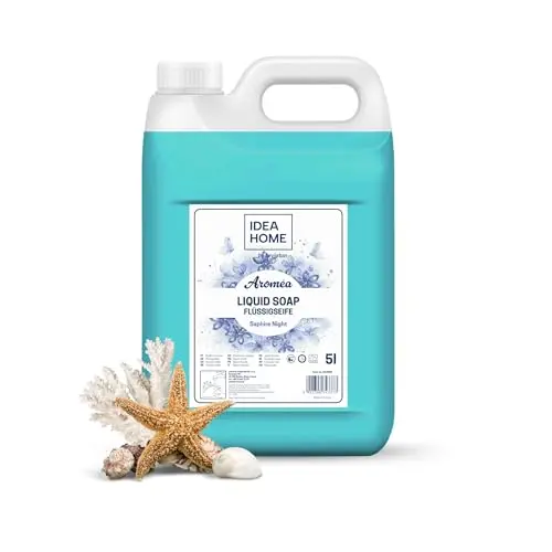 Idea Home AROMÉA SAPPHIRE NIGHT Flüssigseife 5L | Nachfüllkanister für Seifenspender