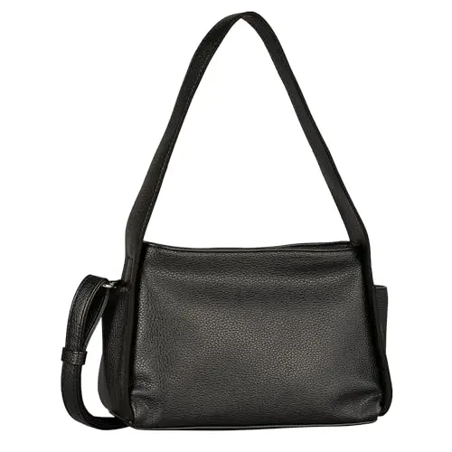 TOM TAILOR Rowan Damen Umhängetasche Schwarz, mittelgroß