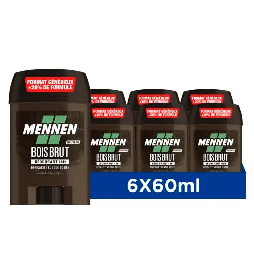 Mennen Natural Force Deodorant Herren 48H Stick ohne Alkohol