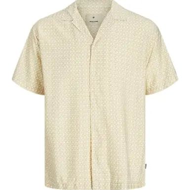 Jprblulincoln Print Resort Kurzarmshirt