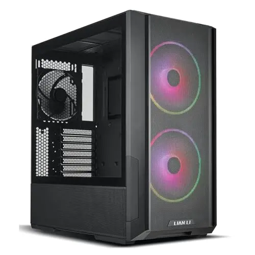 Lian Li LANCOOL 216 RGB Midi-Tower E-ATX Gehäuse – Schwarz