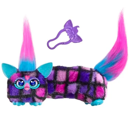 Furby DJ Furblets Dis-Co-Dazz - Buntes Plüschspielzeug für Kinder ab 6 Jahren mit Musik und Geräuschen
