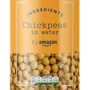 Kichererbsen in Wasser, 400g