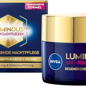 NIVEA Cellular Luminous 630 Nachtcreme gegen Pigmentflecken