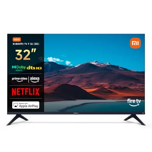 Xiaomi TV F 32, 32 Zoll, HD Smart TV mit Fire OS7, Triple Tuner und Dolby Audio