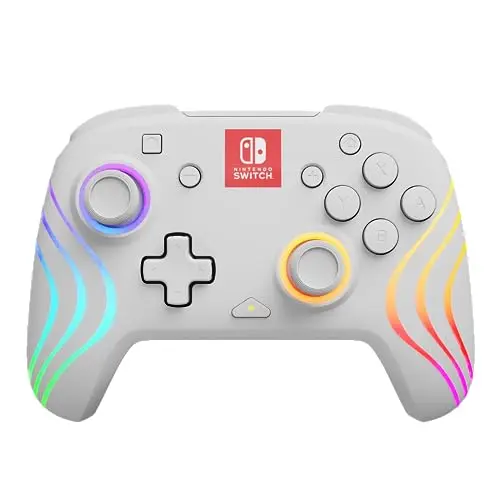 PDP Afterglow Wave Wireless Controller für Nintendo Switch - Weiß