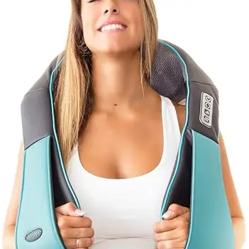 InvoSpa Shiatsu Massagegerät mit Wärmefunktion für Nacken, Rücken und Schultern