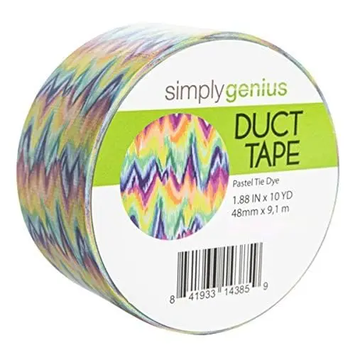 Simply Genius Gemustertes Klebeband, Bastelzubehör für Kinder und Erwachsene, Pastellfarben