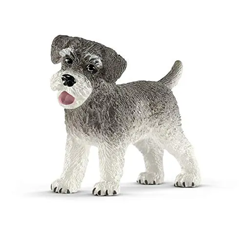 Schleich Zwergschnauzer Spielfigur für Kinder ab 3 Jahren