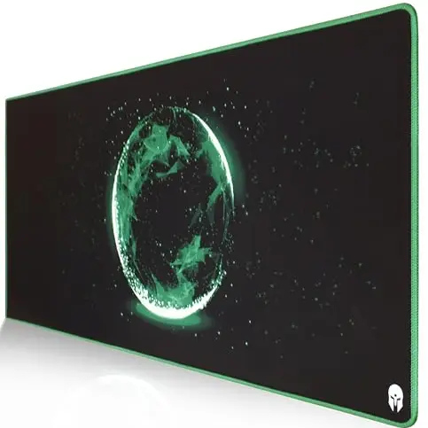 IMPACTRION Viridius XXL Gaming Mauspad - rutschfest und einrollbar für präzises Gleiten