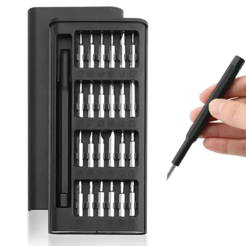 25-in-1 Mini Präzisions-Schraubendreher-Set für Handy, Laptop, Brille & Elektronik