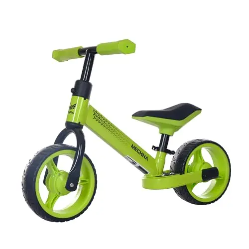 GRELiving Kinder Laufrad für 18 Monate bis 3 Jahre - 8-Zoll Balance Bike in Grün