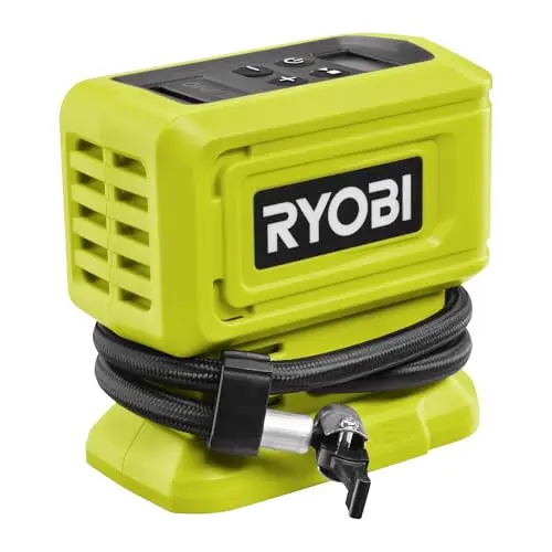 RYOBI 18 V ONE+ Mini-Kompressor RPI18-0, 11 bar max. Druck, Digitalanzeige