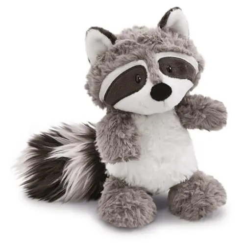 NICI 48394 Kuscheltier Waschbär 25 cm – Flauschiges Plüschtier zum Spielen und Kuscheln für Mädchen, Jungen & Babys
