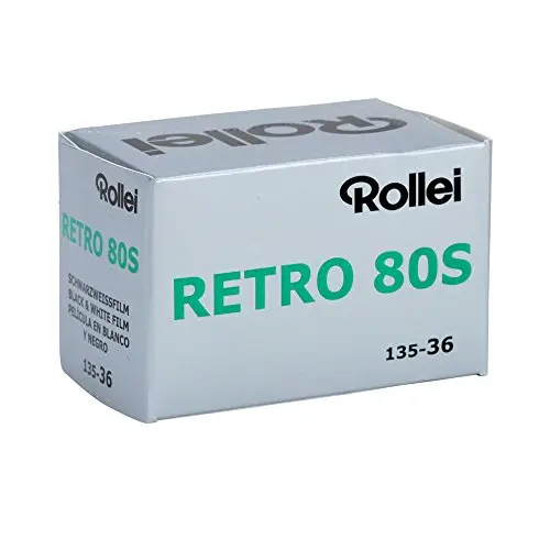 Rollei Retro 80 Schwarzweißfilm 35 mm – 36 Aufnahmen – ISO 80
