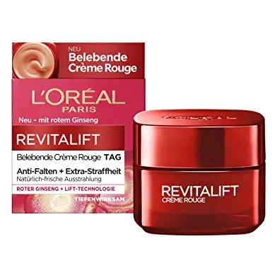 L'Oréal Paris Revitalift Tagespflege 50ml für Frauen - Bekämpft Müdigkeitsanzeichen und strafft die Haut