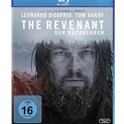 The Revenant - Der Rückkehrer, Blu-ray + Digital HD UV, ausgezeichnet mit dem Golden Globe 2016 für Besten Film und Beste Regie