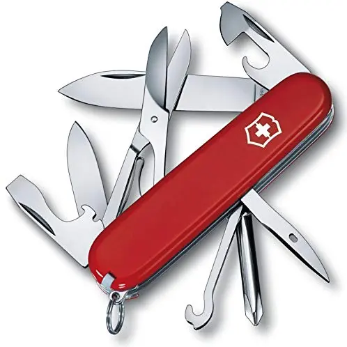 Victorinox Super Tinker Taschenmesser, Multitool mit 14 Funktionen