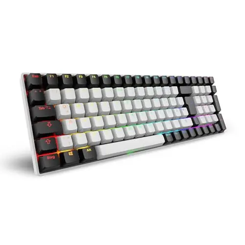 Sharkoon SGK50 S2 Weiß RGB Gaming-Tastatur