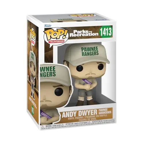 Funko POP! Parks & Recreation - Andy Dwyer mit Sash - Vinyl-Figur - Geschenkidee für TV-Fans