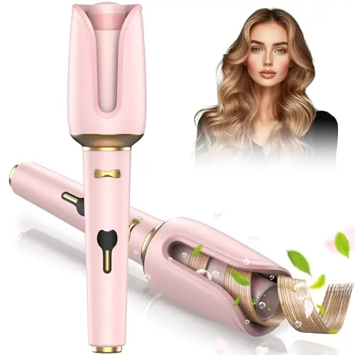 Automatischer Lockenstab 30mm mit LCD-Display und 4 Temperaturstufen für große Locken