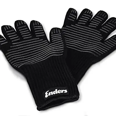 Enders® Grillhandschuhe aus feuerfestem Aramid, hitzebeständig, 2er Pack