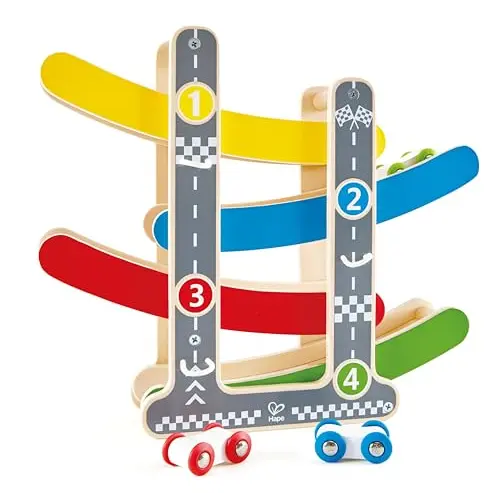 Hape Flickflack-Rennbahn aus Holz