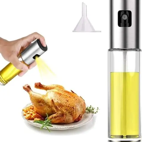 ChioSun Öl Sprayer Flasche 100ml - Essig und Dressing Spray für Küche, BBQ und Salate