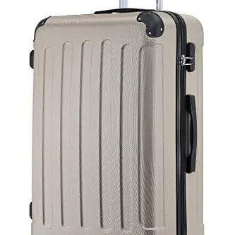 BEIBYE Hartschalenkoffer L 66 cm – leichter, robuster Reisekoffer mit 360° Rollen & Zahlenschloss