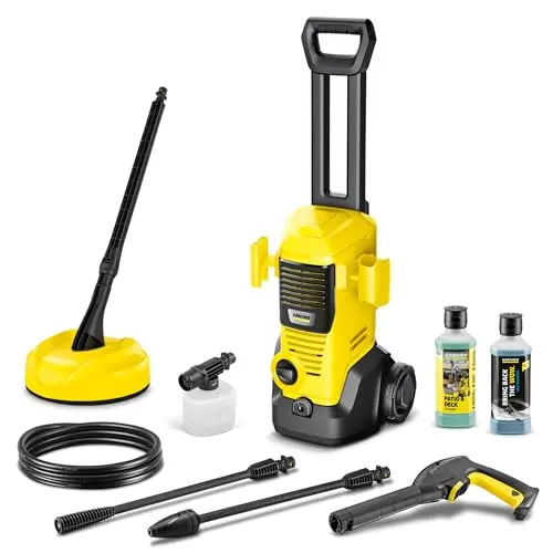 Kärcher Hochdruckreiniger K 2 Premium FJ Home mit Home Kit, max. 110 bar, 360 l/h, 20 m²/h, leicht und handlich