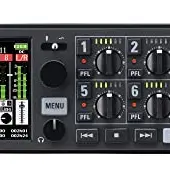 ZOOM F8N PRO Multitrack Field Recorder – 8 Preamps, 32-Bit Audio – Für Film, Musik & Sounddesign – Schwarz