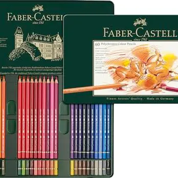 Faber-Castell Polychromos Farbstifte 60er Metalletui