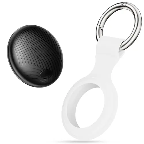 VIXOLYN Smart Tag - Bluetooth Schlüsselfinder mit Schutzhülle, wasserdicht, für Geldbörse und Gepäck